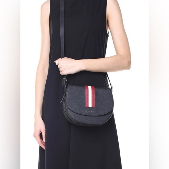 Bally | Supra MD 17 Crossbody - Blue/ Red Stripe - Picture 10 of 10